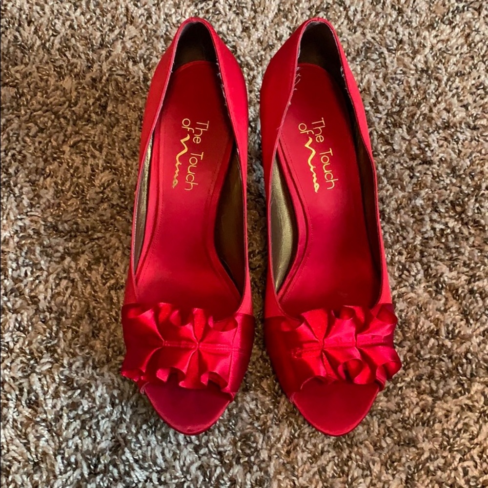 Red high heels